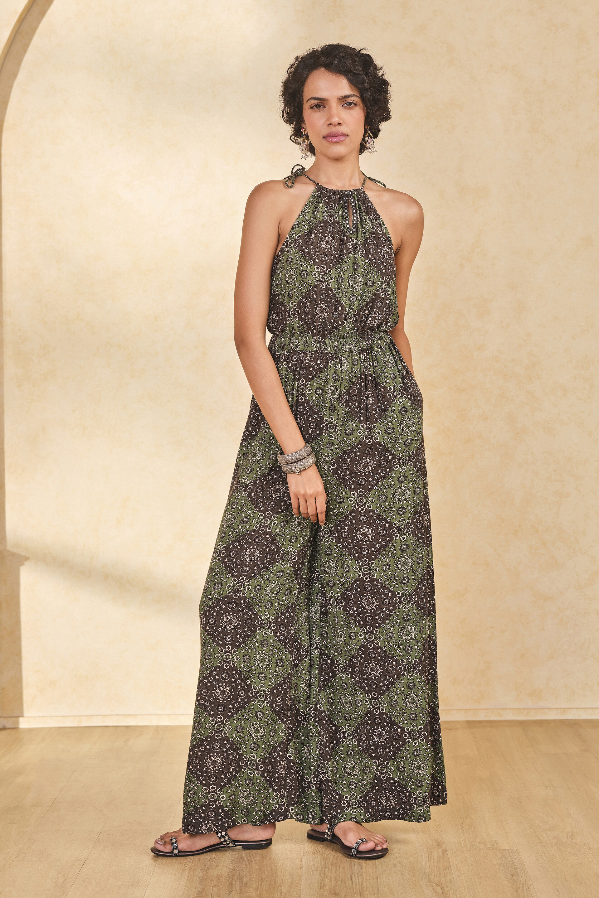 The Neem Jumpsuit, Green, image 11